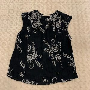 Love Stitch navy top